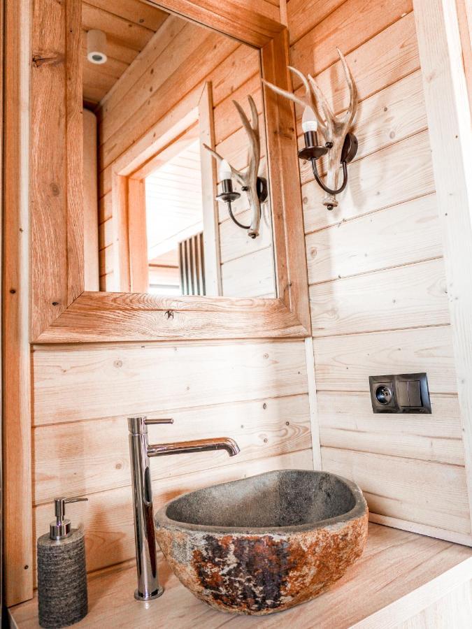 Osada Janosika Jacuzzi Drewniany Domek Na Odludziu Klikuszowa Extérieur photo