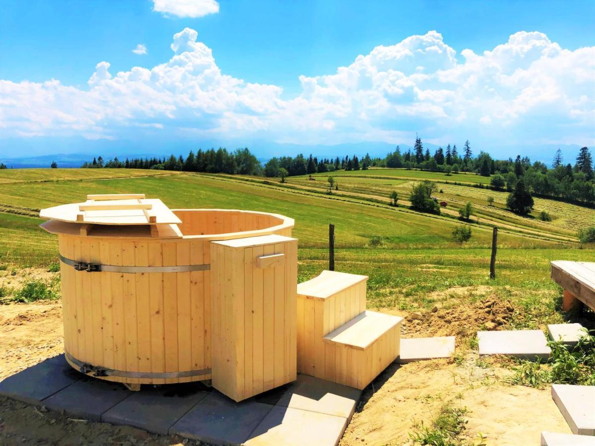Osada Janosika Jacuzzi Drewniany Domek Na Odludziu Klikuszowa Extérieur photo
